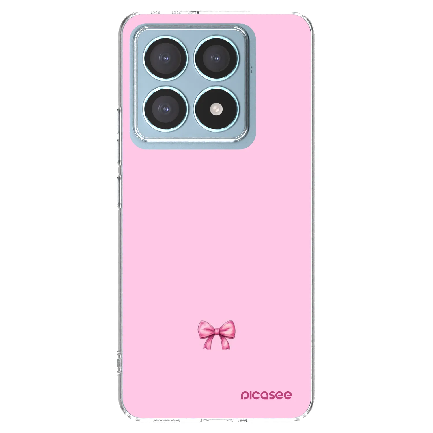 Picasee husă transparentă din silicon pentru Xiaomi 14T Pro - Blush bow