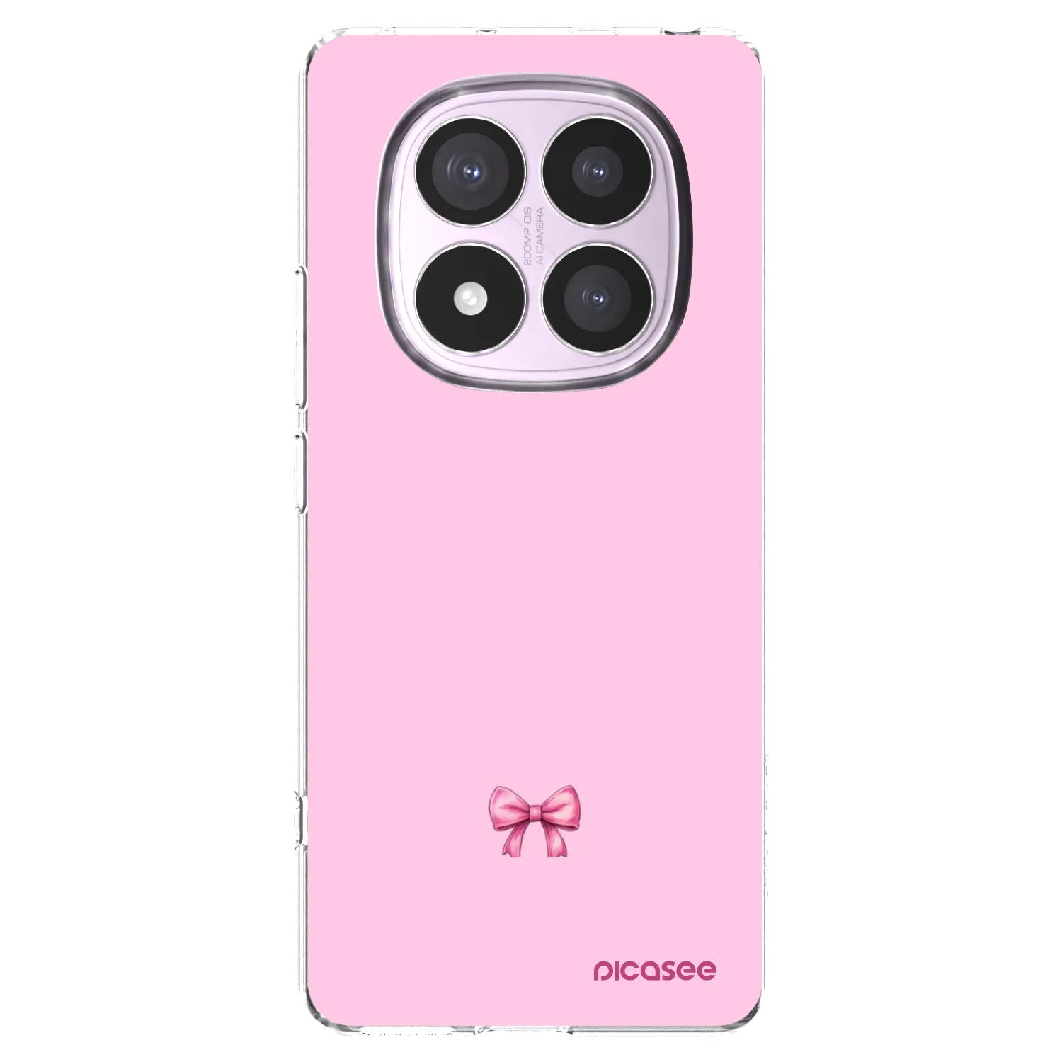 Picasee husă transparentă din silicon pentru Xiaomi Redmi Note 14 Pro 5G - Blush bow
