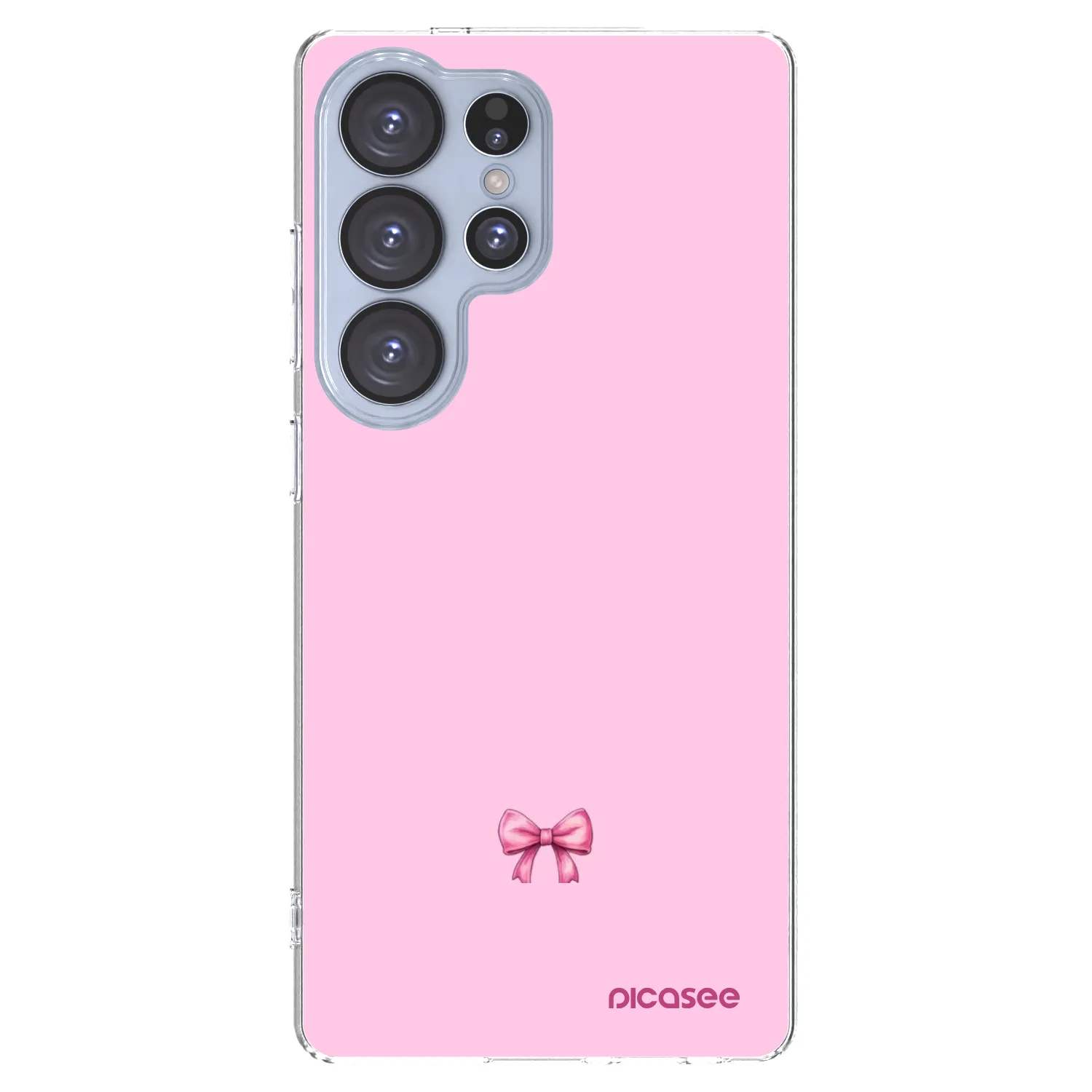 Picasee husă transparentă din silicon pentru Samsung Galaxy S25 Ultra 5G - Blush bow