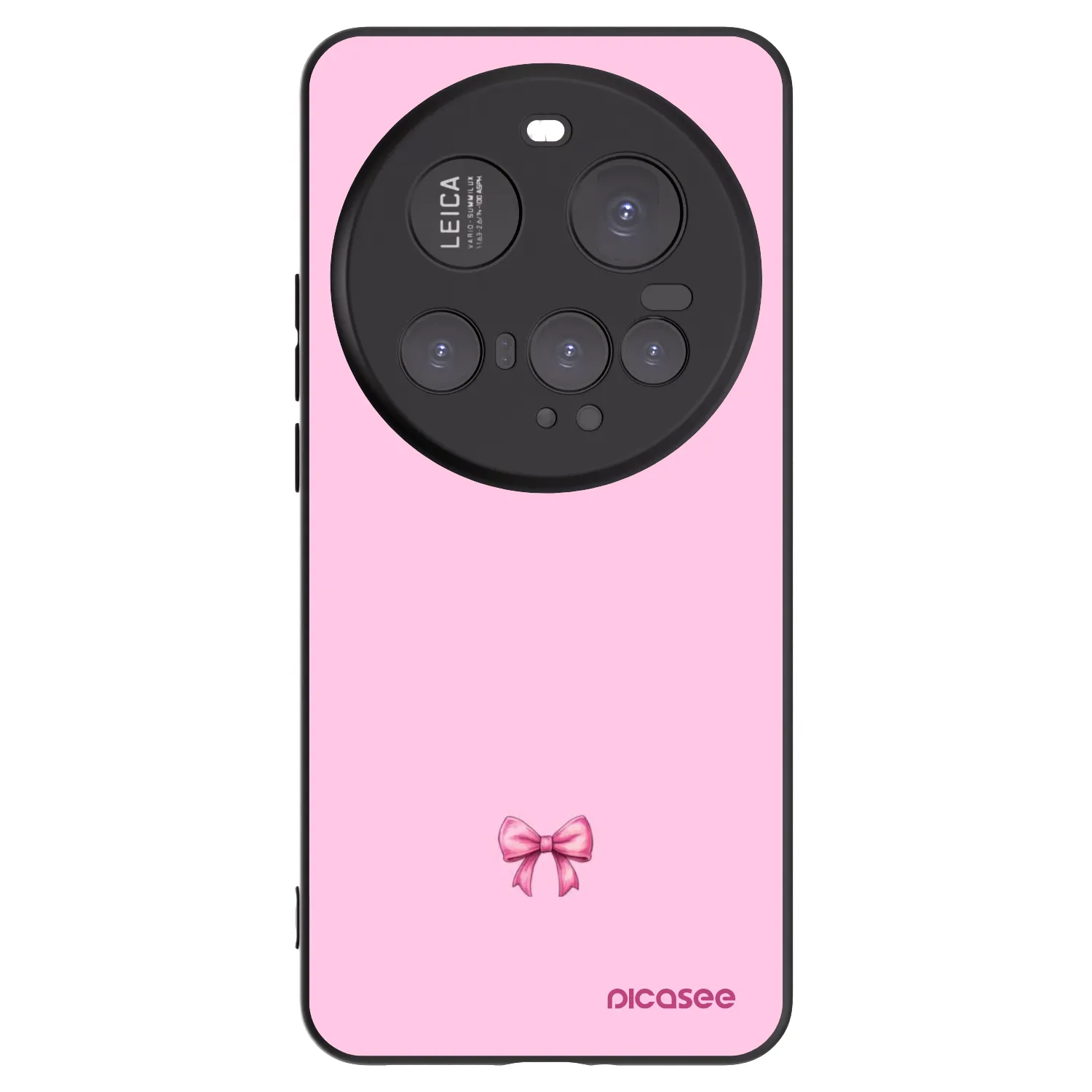 Picasee husă neagră din silicon pentru Xiaomi 15 Ultra - Blush bow