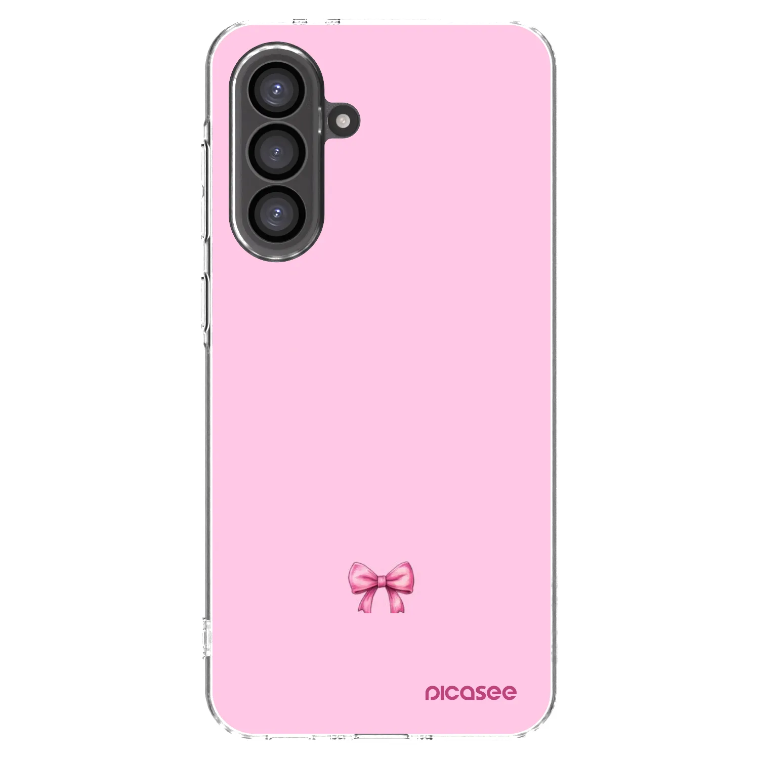 Picasee husă transparentă din silicon pentru Samsung Galaxy A56 5G A566B - Blush bow