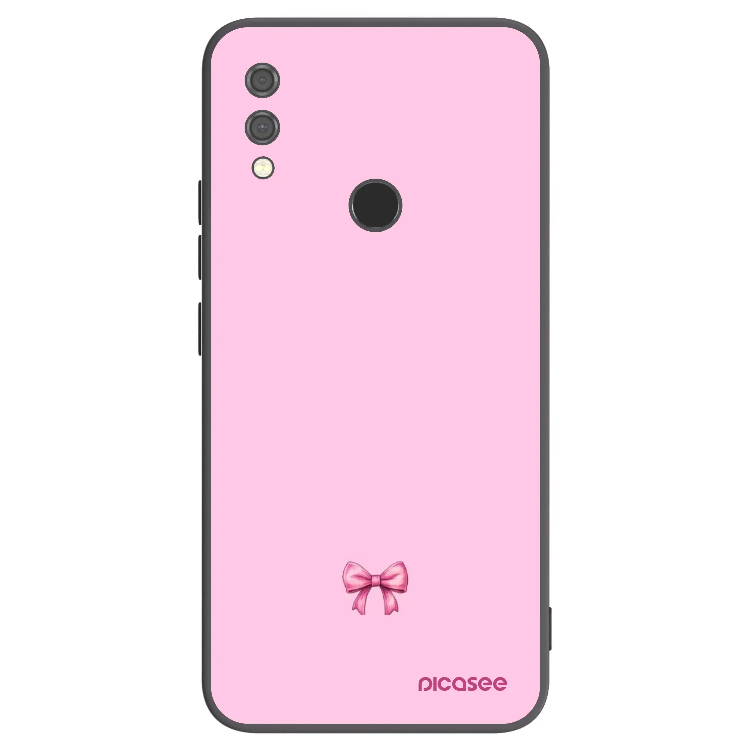 Picasee husă neagră din silicon pentru Xiaomi Redmi Note 7 - Blush bow