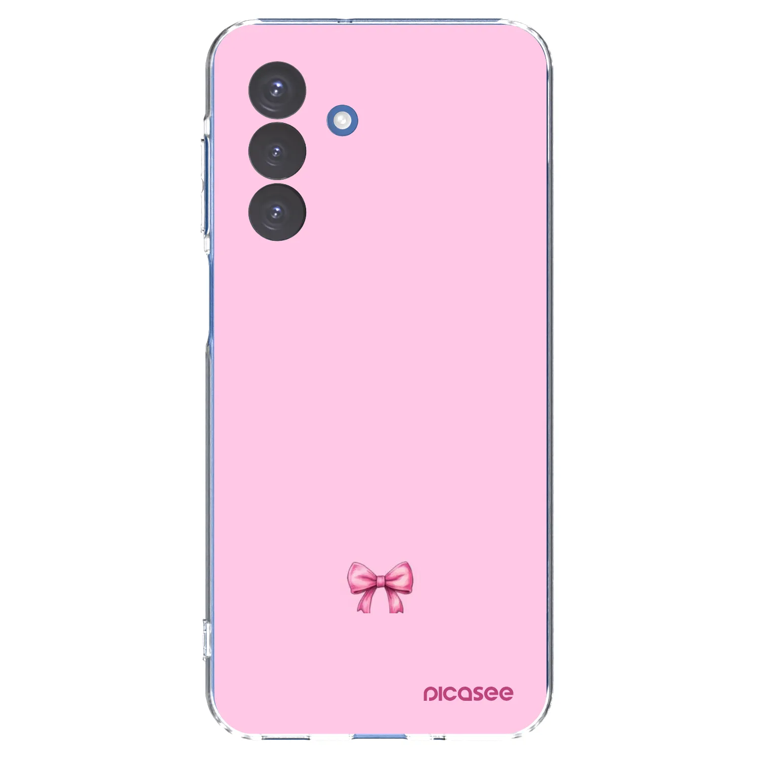 Picasee husă transparentă din silicon pentru Samsung Galaxy A17 5G - Blush bow