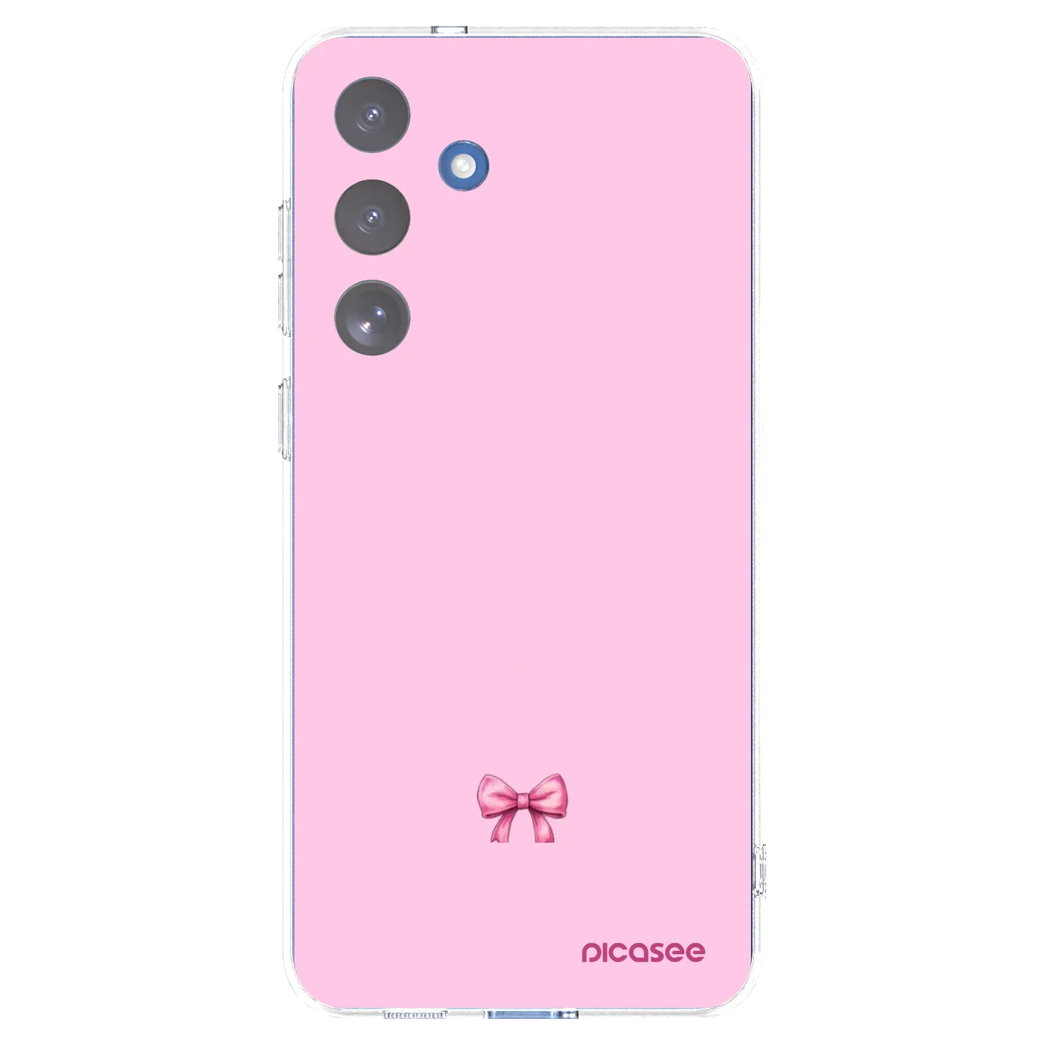 Picasee husă transparentă din silicon pentru Samsung Galaxy S25 FE 5G - Blush bow