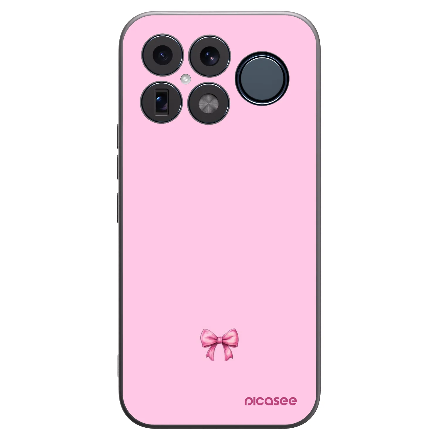 Picasee husă neagră din silicon pentru Xiaomi Poco F8 Ultra - Blush bow