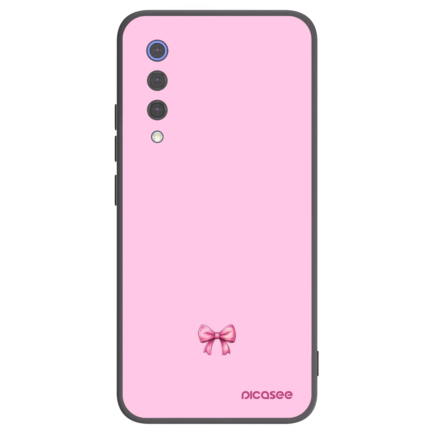 Picasee husă neagră din silicon pentru Xiaomi Mi 9 SE - Blush bow