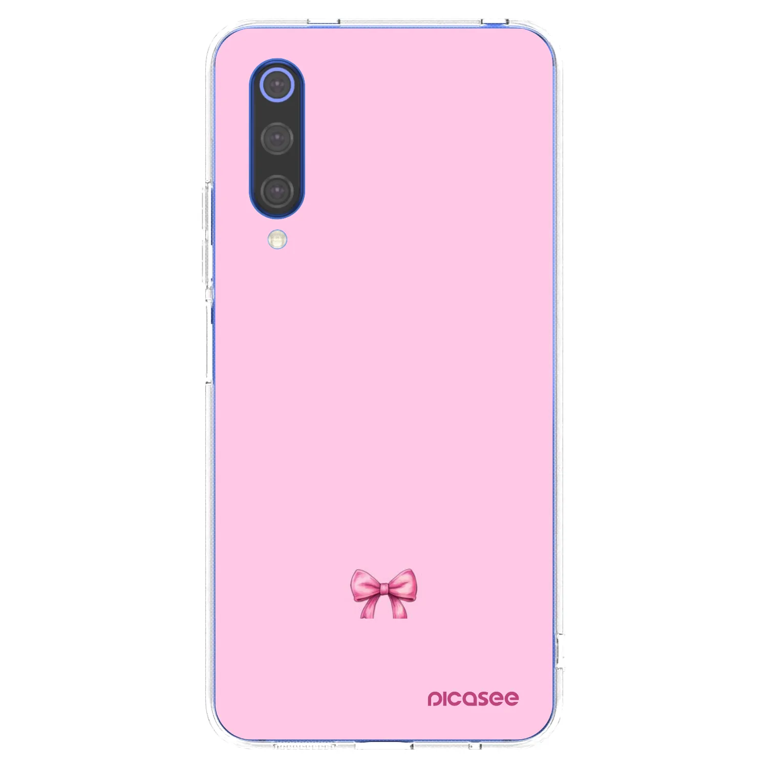Picasee husă transparentă din silicon pentru Xiaomi Mi 9 SE - Blush bow