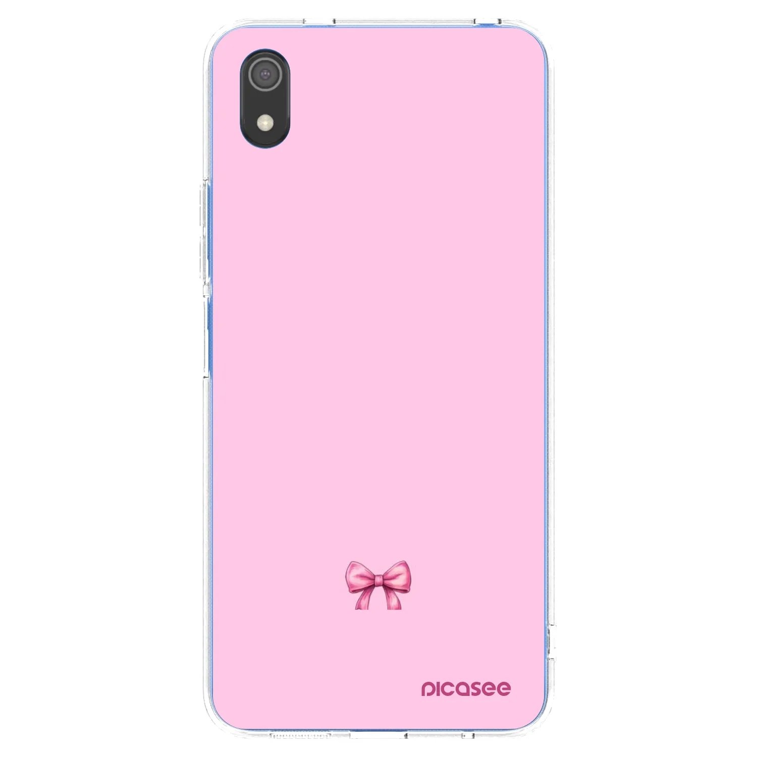 Picasee husă transparentă din silicon pentru Xiaomi Redmi 7A - Blush bow