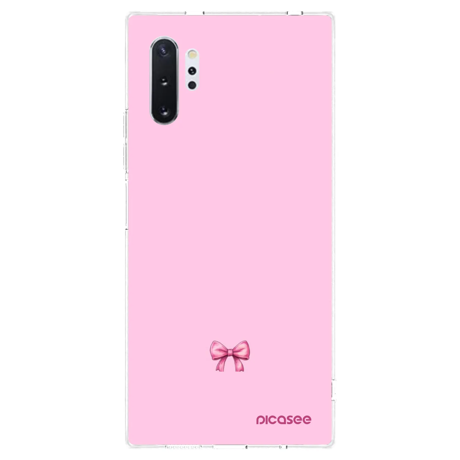 Picasee husă transparentă din silicon pentru Samsung Galaxy Note 10+ N975F - Blush bow