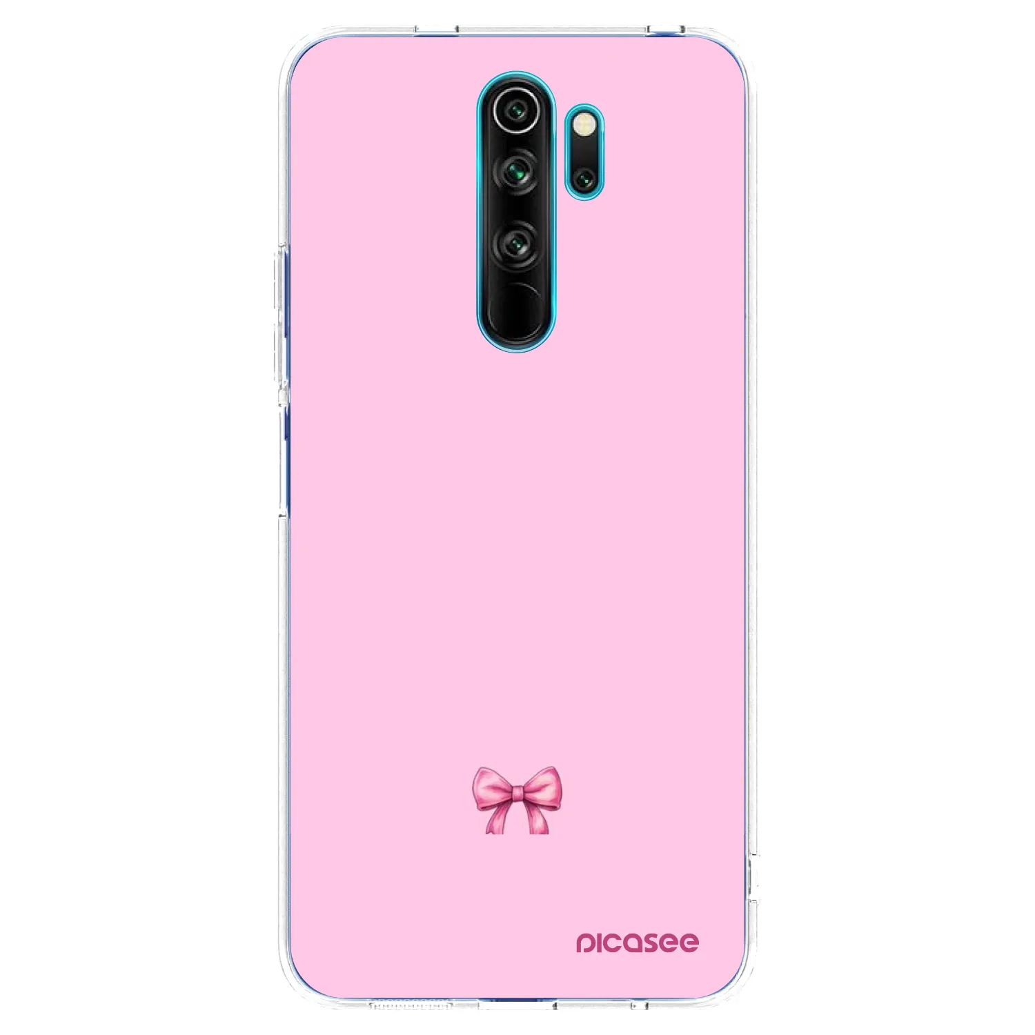 Picasee husă transparentă din silicon pentru Xiaomi Redmi Note 8 Pro - Blush bow