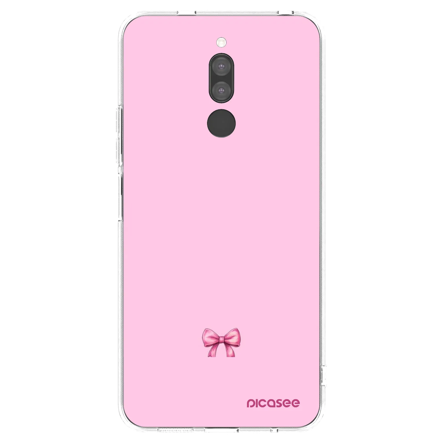 Picasee husă transparentă din silicon pentru Xiaomi Redmi 8 - Blush bow