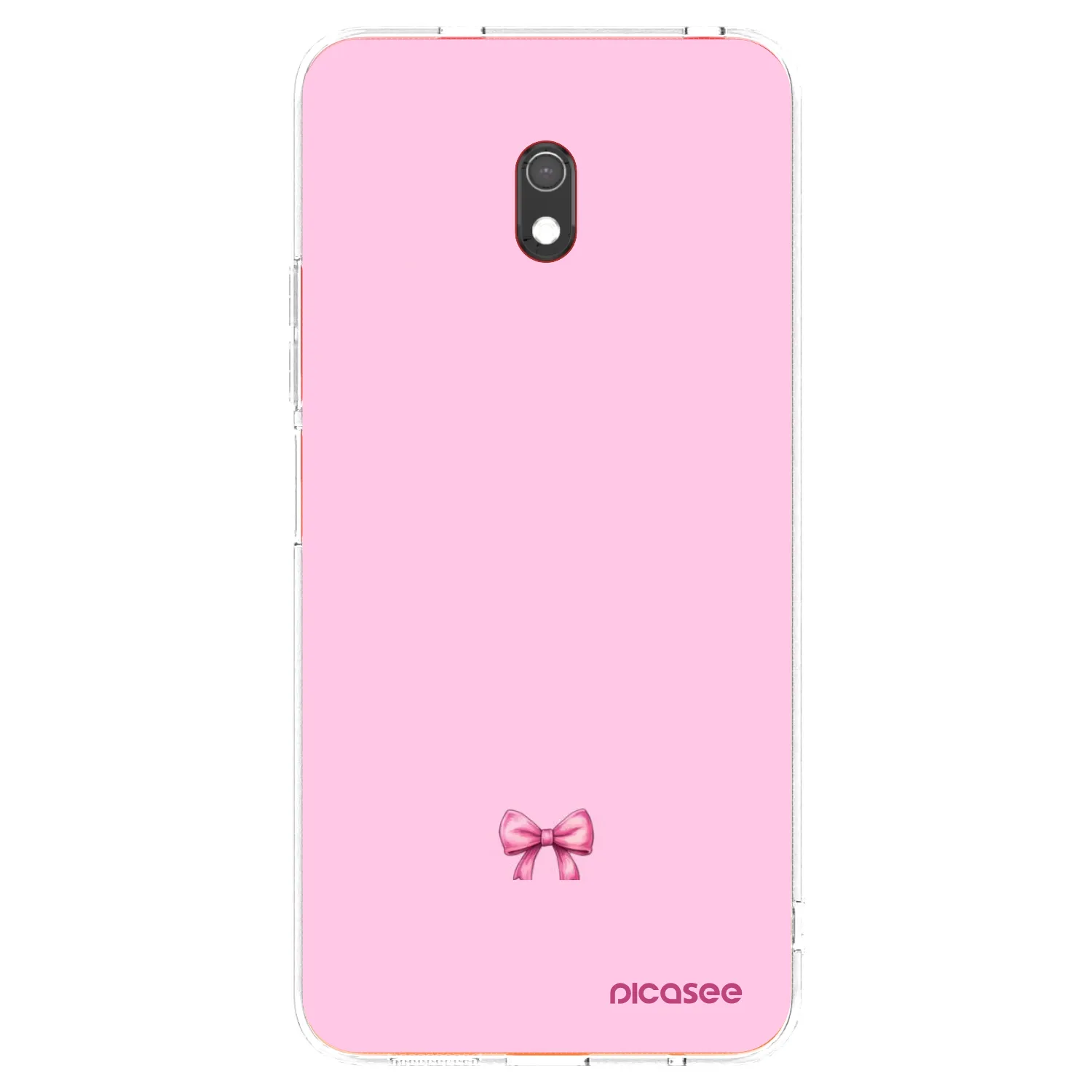 Picasee husă transparentă din silicon pentru Xiaomi Redmi 8A - Blush bow