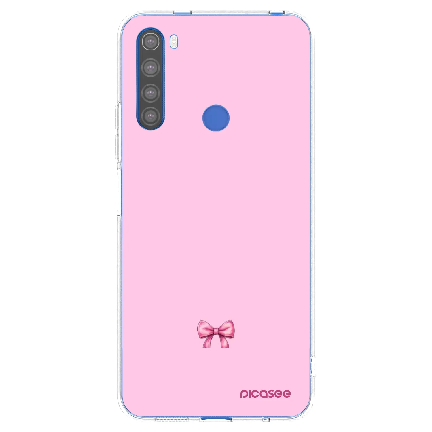 Picasee husă transparentă din silicon pentru Xiaomi Redmi Note 8T - Blush bow
