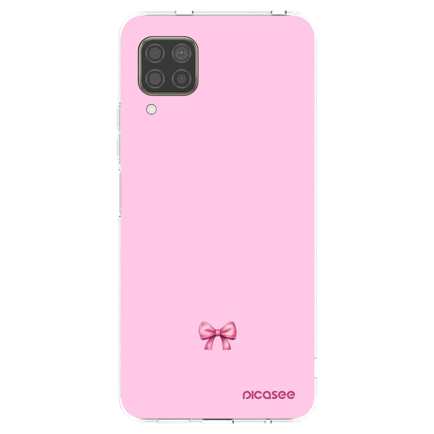 Picasee husă transparentă din silicon pentru Huawei P40 Lite - Blush bow