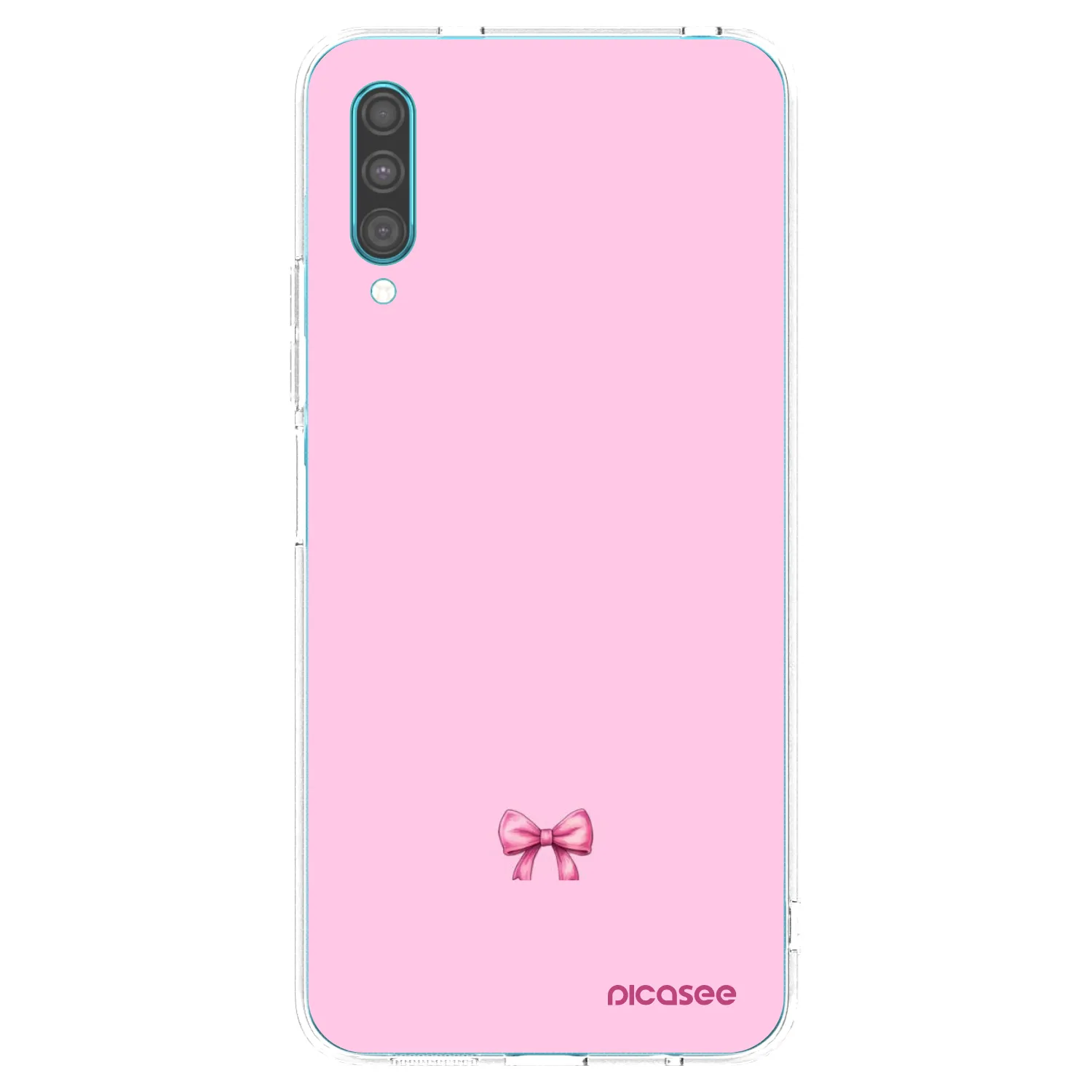 Picasee husă transparentă din silicon pentru Samsung Galaxy A30s A307F - Blush bow