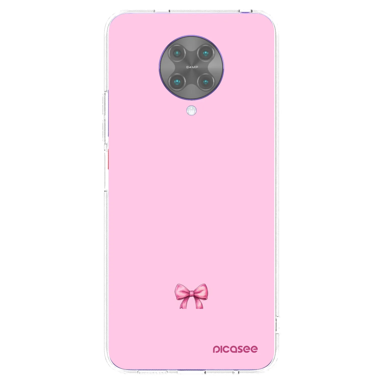 Picasee husă transparentă din silicon pentru Xiaomi Poco F2 Pro - Blush bow