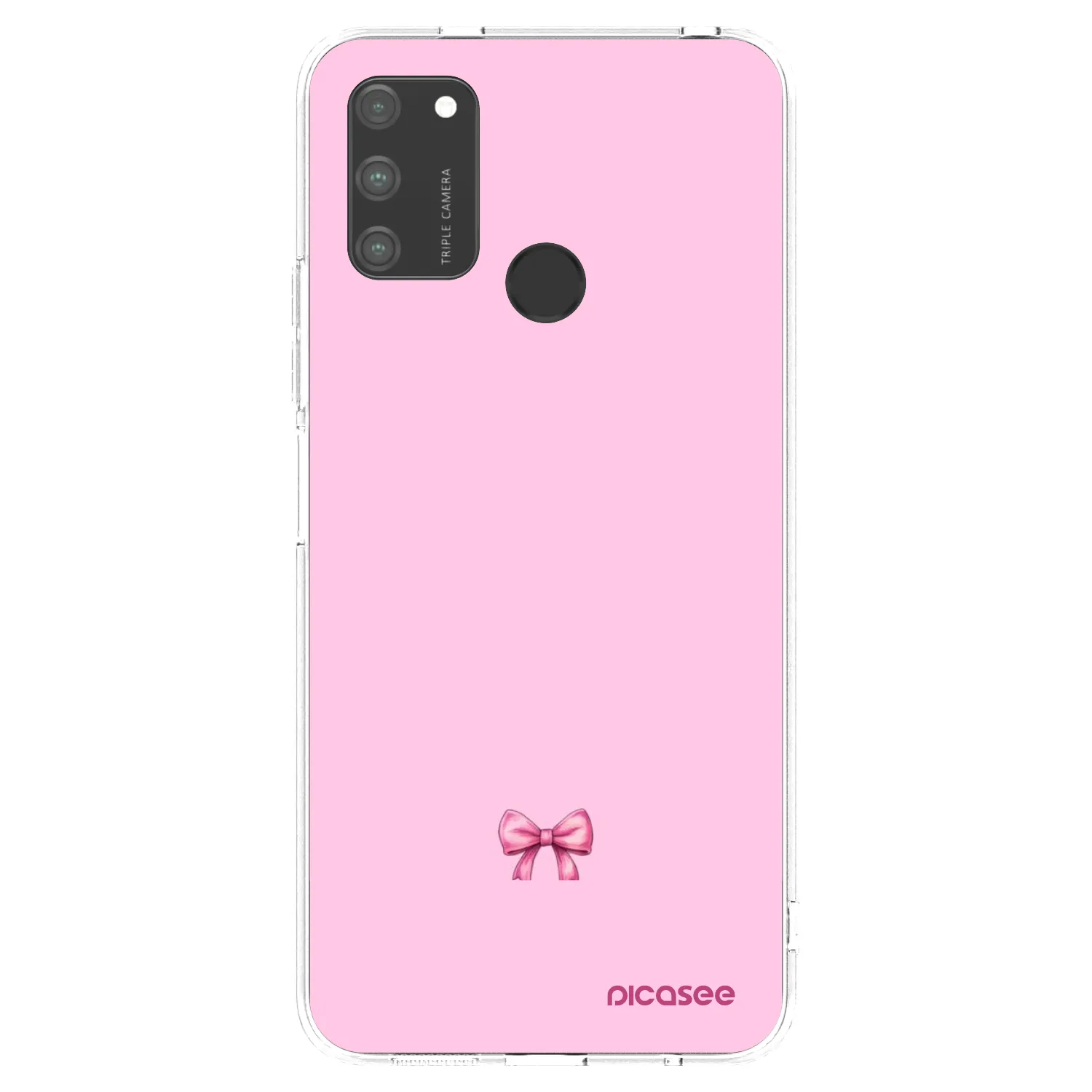 Picasee husă transparentă din silicon pentru Honor 9A - Blush bow