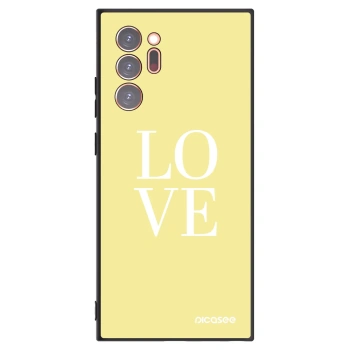 Picasee husă neagră din silicon pentru Samsung Galaxy Note 20 Ultra - Love