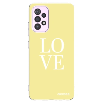 Picasee husă transparentă din silicon pentru Samsung Galaxy A32 5G A326B - Love