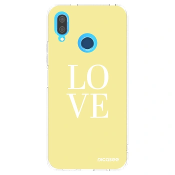 Picasee husă transparentă din silicon pentru Huawei P20 Lite - Love