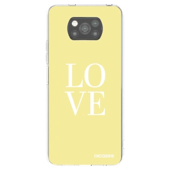 Picasee husă neagră din silicon pentru Xiaomi Poco X3 Pro - Love