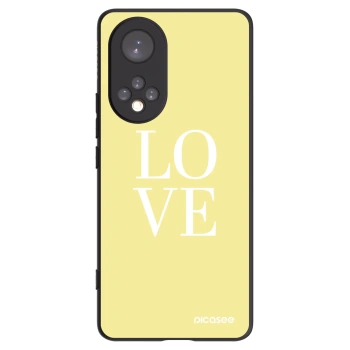 Picasee husă neagră din silicon pentru Huawei Nova 9 - Love