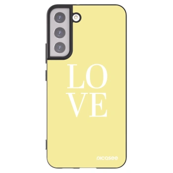 Picasee husă neagră din silicon pentru Samsung Galaxy S22+ 5G - Love