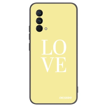 Picasee husă neagră din silicon pentru Realme GT Master Edition 5G - Love