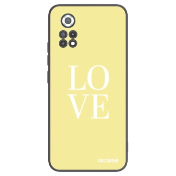 Picasee husă neagră din silicon pentru Xiaomi Poco X4 Pro 5G - Love