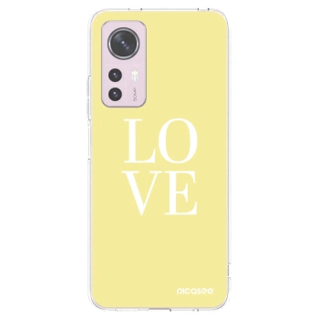 Picasee husă transparentă din silicon pentru Xiaomi 12 - Love