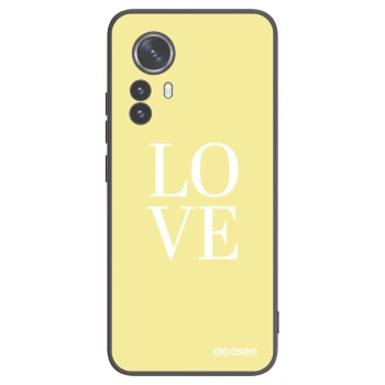 Picasee husă neagră din silicon pentru Xiaomi 12 Pro - Love