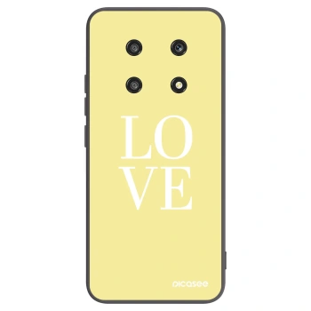 Picasee husă neagră din silicon pentru Honor Magic4 Lite 5G - Love