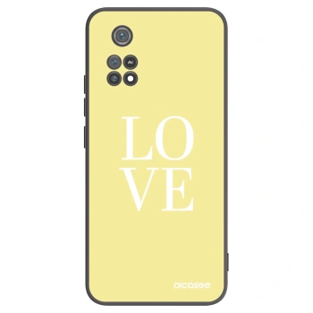 Picasee husă neagră din silicon pentru Xiaomi Poco M4 Pro - Love