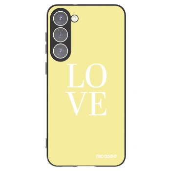 Picasee husă neagră din silicon pentru Samsung Galaxy S23+ 5G - Love