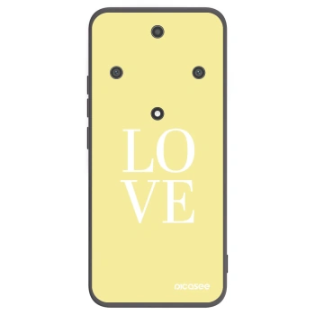 Picasee husă neagră din silicon pentru Honor Magic5 Lite 5G - Love