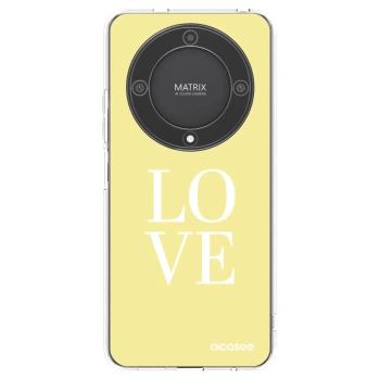 Picasee husă transparentă din silicon pentru Honor Magic5 Lite 5G - Love