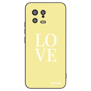 Picasee husă neagră din silicon pentru Xiaomi 13 - Love