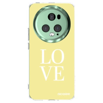 Picasee husă transparentă din silicon pentru Honor Magic5 Pro - Love