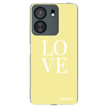 Picasee husă transparentă din silicon pentru Xiaomi Redmi 13C 4G - Love
