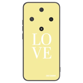 Picasee husă neagră din silicon pentru Honor Magic6 Lite 5G - Love
