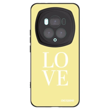 Picasee husă neagră din silicon pentru Honor Magic6 Pro - Love