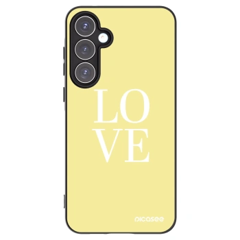 Picasee husă neagră din silicon pentru Samsung Galaxy A55 5G A556B - Love