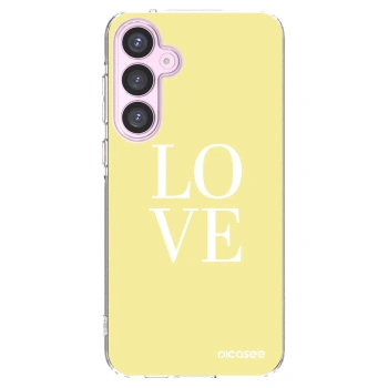 Picasee husă transparentă din silicon pentru Samsung Galaxy A55 5G A556B - Love