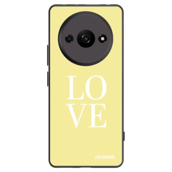 Picasee husă neagră din silicon pentru Xiaomi Redmi A3 - Love