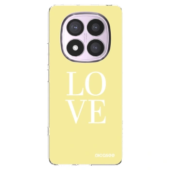 Picasee husă transparentă din silicon pentru Xiaomi Redmi Note 14 Pro 5G - Love