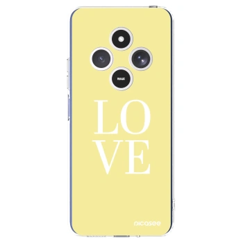 Picasee husă transparentă din silicon pentru Xiaomi Redmi 14C - Love