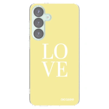 Picasee husă transparentă din silicon pentru Samsung Galaxy S25+ 5G - Love