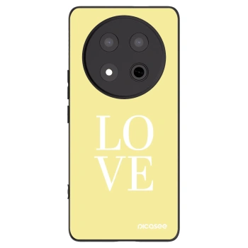 Picasee husă neagră din silicon pentru Honor Magic7 Lite 5G - Love
