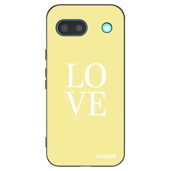 Picasee husă neagră din silicon pentru Google Pixel 8a - Love