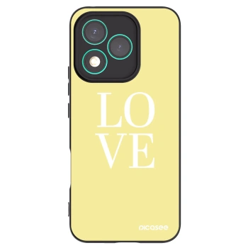 Picasee husă neagră din silicon pentru Honor 400 Lite 5G - Love